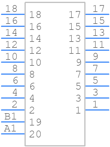 M80-5L11805M5-02-333-00-000 - Harwin - PCB symbol