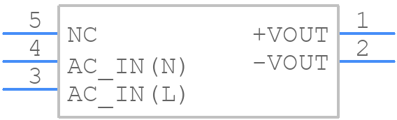 TMPW 10-105 - Traco Power - PCB symbol