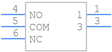 CFT2-1DC-AW - Nidec Copal - PCB symbol