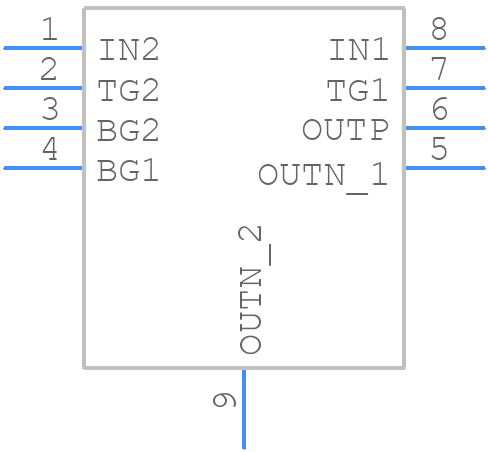 LT4320HDD#PBF - Analog Devices - PCB symbol