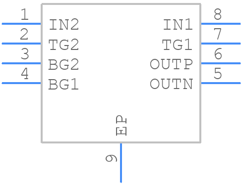 LT4320HDD-1#PBF - Analog Devices - PCB symbol