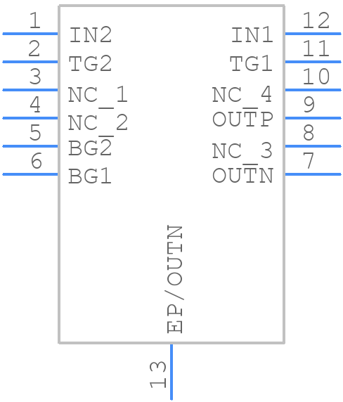 LT4320HMSE#PBF - Analog Devices - PCB symbol