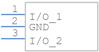 ESDL3552PFCT5G - onsemi - PCB symbol