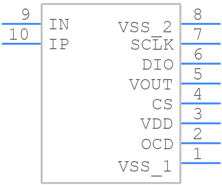 CZ3814 - Asahi Kasei Microdevices - PCB symbol