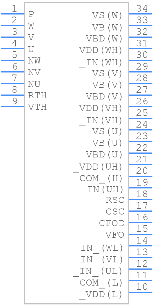 NFVA25012NP2T - onsemi - PCB symbol