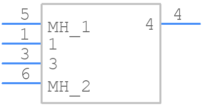 T4040034031-000 - TE Connectivity - PCB symbol