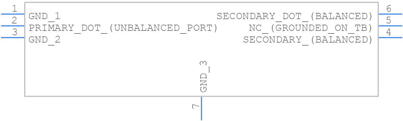 MTY2-243+ - Mini-Circuits - PCB symbol