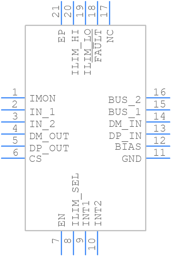 TPD3S713QRVCRQ1 - Texas Instruments - PCB symbol