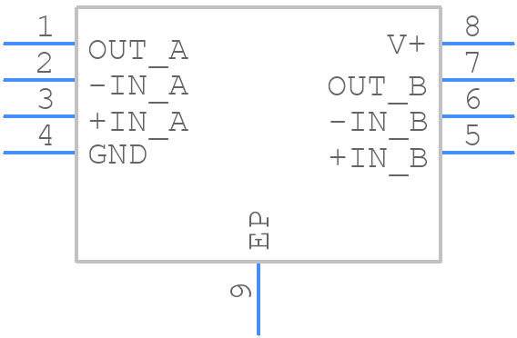 LTC6702CDC#TRPBF - Analog Devices - PCB symbol