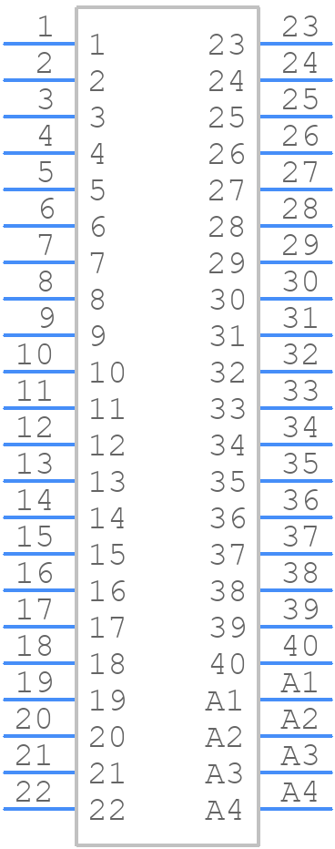 71BF36-04-1-08N - Grayhill - PCB symbol