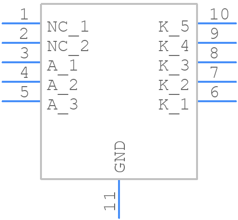 IDDD20G65C6XTMA1 - Infineon - PCB symbol