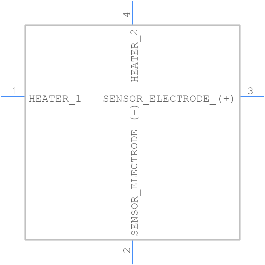 TGS2610-C00 - Figaro - PCB symbol