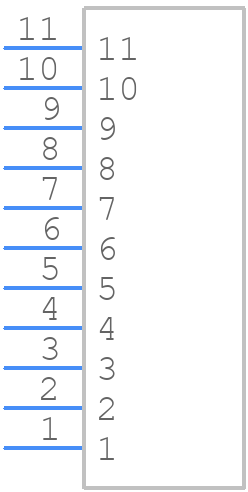 1718130011 - Molex - PCB symbol