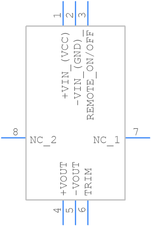 TEN 60-7212WIR - Traco Power - PCB symbol