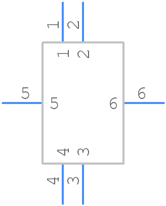 21420000006 - HARTING - PCB symbol