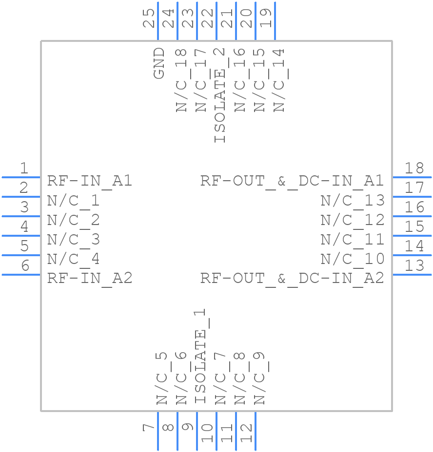 MPGA-152+ - Mini-Circuits - PCB symbol
