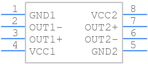 ABL016-00E - NVE - PCB symbol
