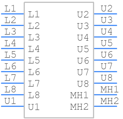5569450-1 - TE Connectivity - PCB symbol