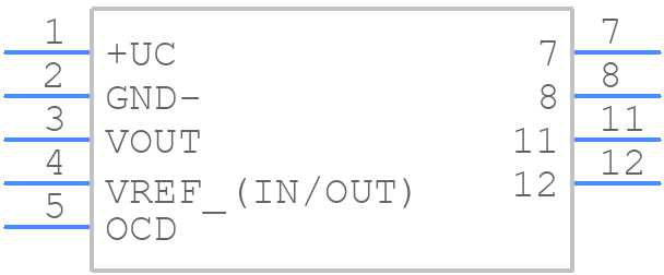 HO 240-P-0100 - LEM - PCB symbol