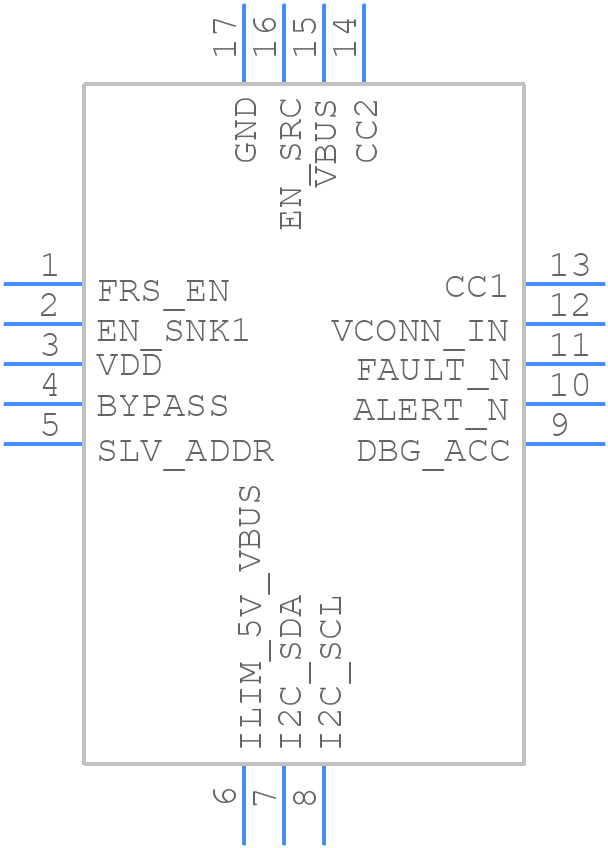 PTN5110HQZ - NXP - PCB symbol