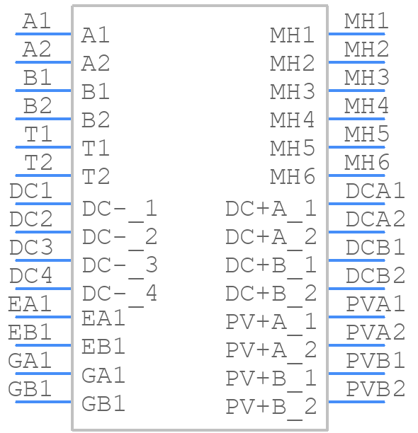 DF80R12W2H3F_B11 - Infineon - PCB symbol