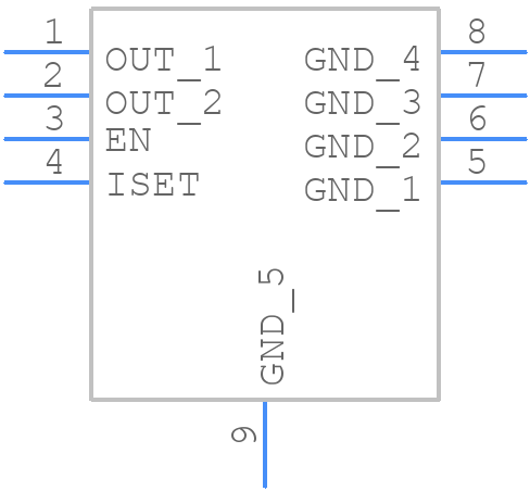 IS32LT3177-GRLA3-TR - Lumissil Microsystems - PCB symbol
