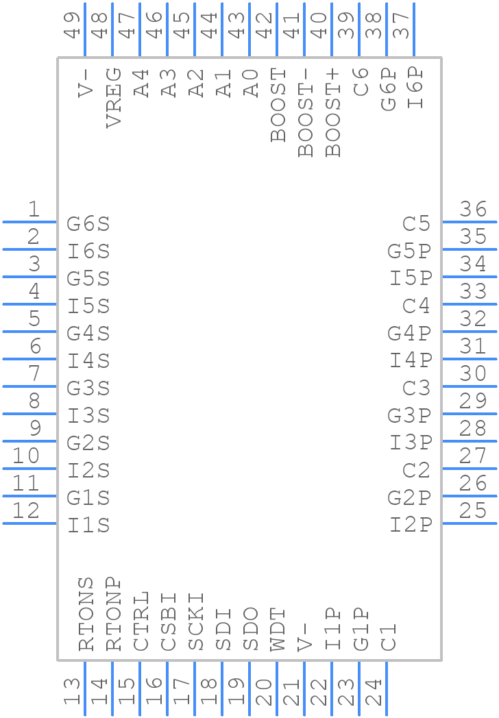 LTC3300ILXE-2#WPBF - Analog Devices - PCB symbol