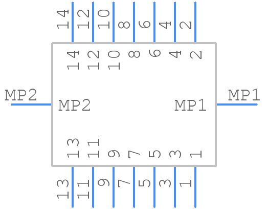 213227-1410 - Molex - PCB symbol