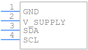 HSCSANN150PG2A3 - Honeywell - PCB symbol