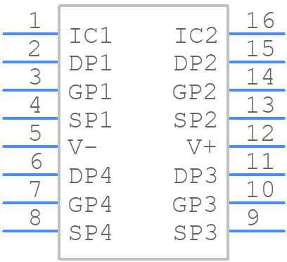 ALD310700SCL - Advanced Linear Devices Inc. - PCB symbol