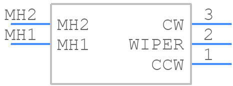 RK09K1110B26 - ALPS Electric - PCB symbol