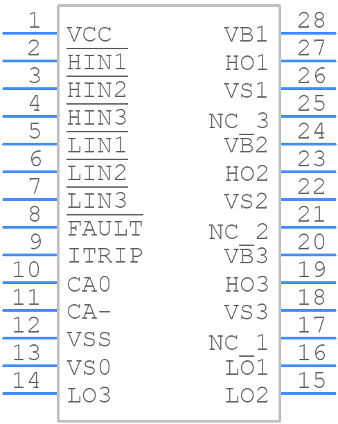 IR2130S - Infineon - PCB symbol