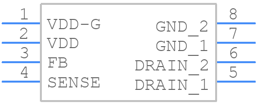OB2358 - On-Bright Elec - PCB symbol