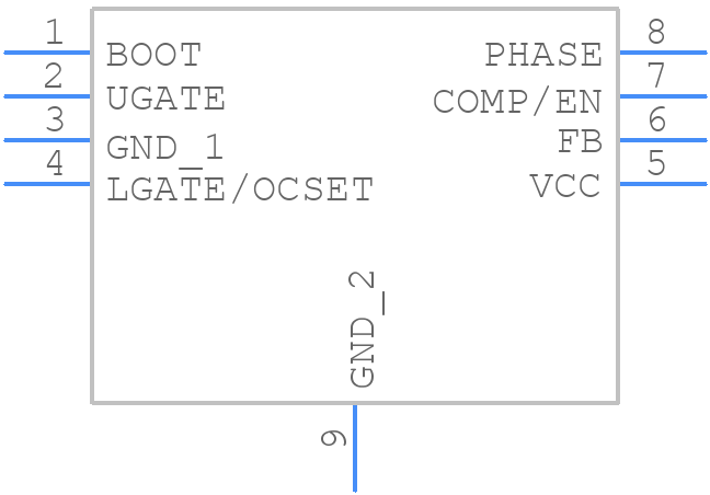 RT8120BZSP - RICHTEK - PCB symbol