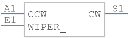 PT6WH(2.5) 20KA 20% - PIHER - PCB symbol