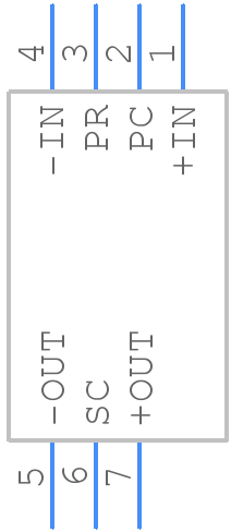 V24C12C100BG - VICOR - PCB symbol