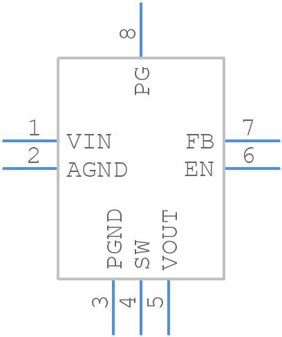 MIC2877-AYFT-TR - Microchip - PCB symbol