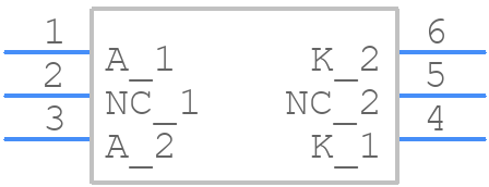 BAS70-07SFILM - STMicroelectronics - PCB symbol