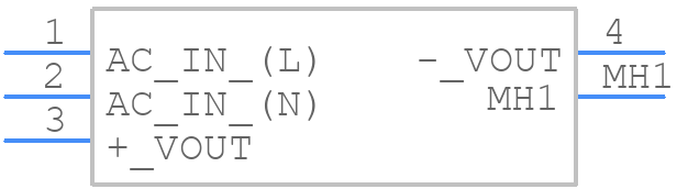TMPW 25-115 - Traco Power - PCB symbol