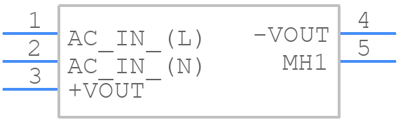 TMPW 25-112 - Traco Power - PCB symbol