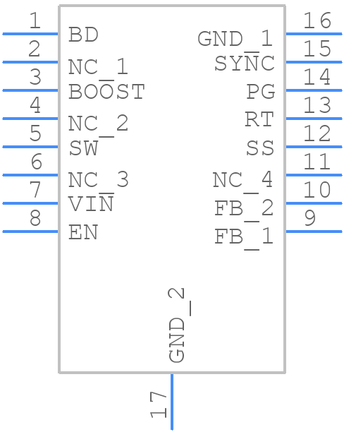 LT3971EMSE16#PBF - Analog Devices - PCB symbol