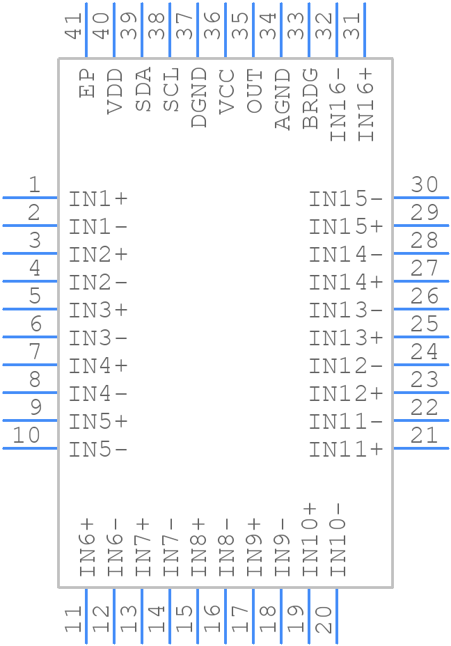 XR10910IL40-F - MaxLinear, Inc. - PCB symbol