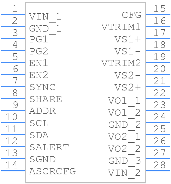 LGA50D-01DADJJ - Advanced Energy - PCB symbol