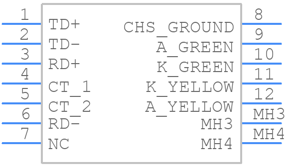 J0011D21BNL - Yageo Group - PCB symbol