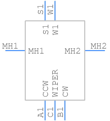 PEC11H-4020F-S0016 - Bourns - PCB symbol