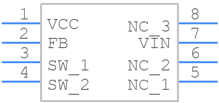 MP9488GS-Z - Monolithic Power Systems (MPS) - PCB symbol