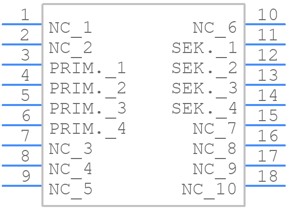 70041K - talema - PCB symbol