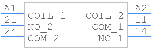 RZ03-1A3-D024 - TE Connectivity - PCB symbol