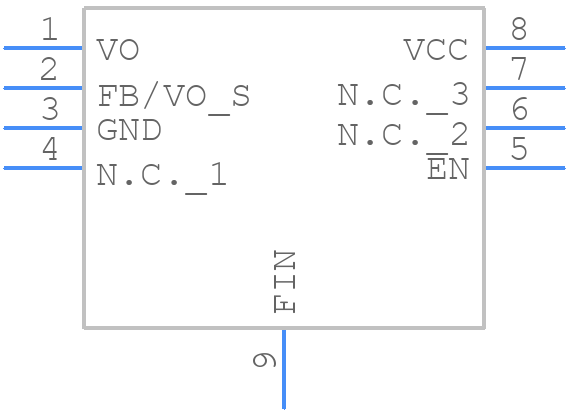 BD00HA5MEFJ-ME2 - ROHM Semiconductor - PCB symbol