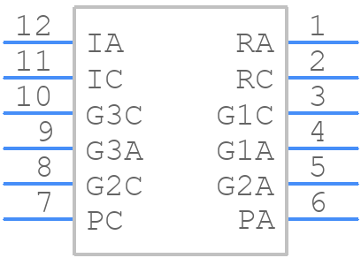 SFH 7060 - ams OSRAM - PCB symbol